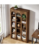 Tribesigns 5-Tier Farmhouse Tall Bookshelf, 70.87