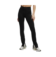 Cotton On Women's Ultra Soft Split Straight Leg