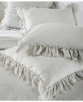 Ihi Home Belgian Linen, Euro Sham