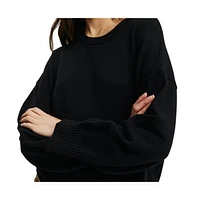 Cotton On Women's Lux Crew Sweater