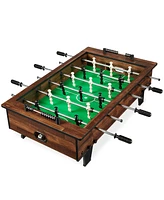 Best Choice Products 40in Tabletop Foosball Table, Arcade Table Soccer for Home, Game Room w/ 2 Balls