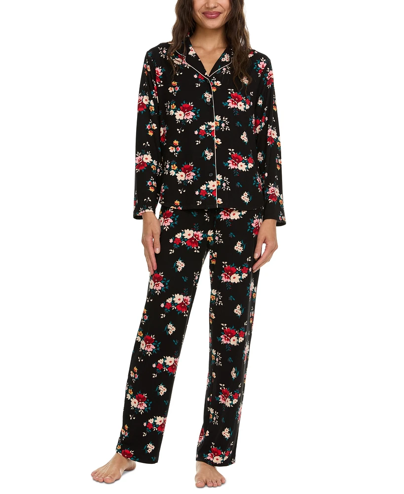 Flora by Nikrooz Women's Lindsey Floral Pajama Set