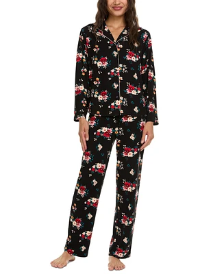 Flora by Nikrooz Women's Lindsey Floral Pajama Set