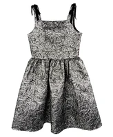 Rare Editions Big Girls Metallic Brocade Social Dress