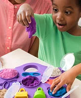 Kinetic Sand, Variety Case with Beach Sensory Toys