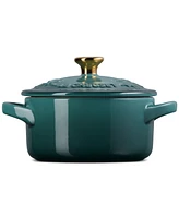 Le Creuset Stoneware Holly Collection 8-Oz. Mini Cocotte