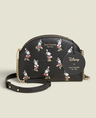 Disney | Macy's Minnie Mouse Double Zip Crossbody, Created for Macy's