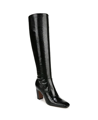 Franco Sarto Women's Bowman Square Toe Knee High Dress Boots