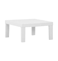 vidaXL Patio Lounge Table Plastic