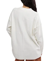 Free People Women's Phoebe Oversized Pullover Sweater