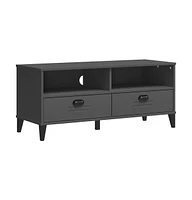 vidaXL Tv Stand Viken Anthracite Gray Engineered Wood