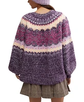 Free People Women's Festive Frost Sweater