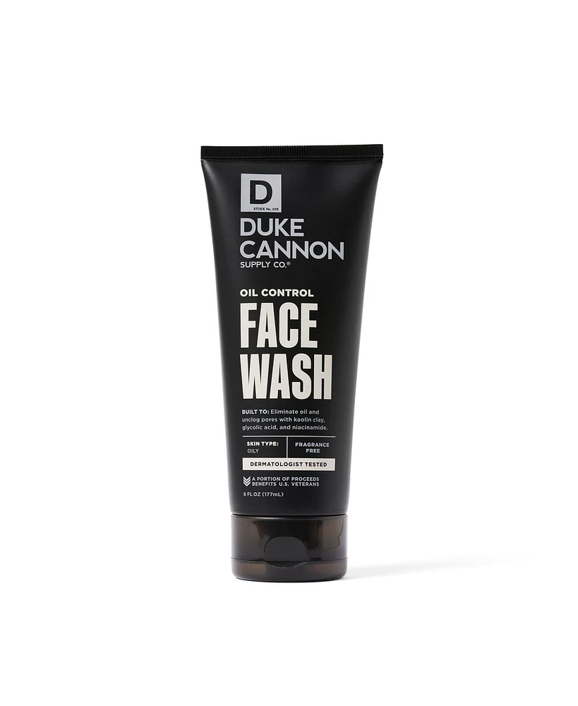 Duke Cannon Oil Control Face Wash