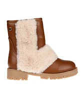 Vince Camuto Little and Big Girls Long Pile Fur Boot