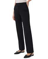 Jones New York Women's Pull-On Straight-Leg Pants