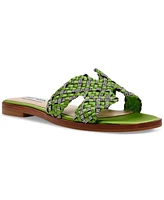 Steve Madden Women's Hadyn-rw Slide Sandals