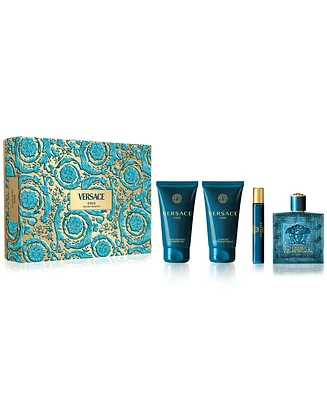 Versace Men's 4-Pc. Eros Eau de Toilette Gift Set