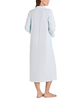 Miss Elaine Women's Long Terry Zip-Front Robe