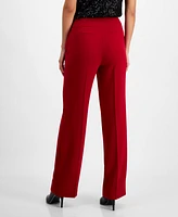 Bar Iii Women's High Rise Straight-Leg Pants, Created for Macy's