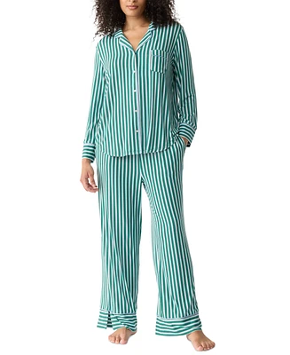 Gap GapBody Women's Jersey Long-Sleeve Pajama Coat Set