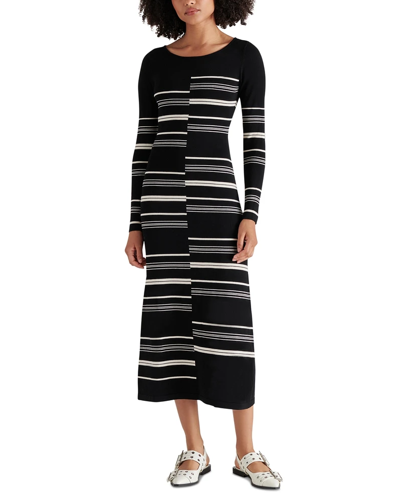 Steve Madden Women's Rayssa Boat-Neck Sweater Dress