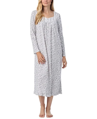 Eileen West Women's Cotton Jersey Embellished Nightgown