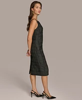 Donna Karan New York Women's Jacquard Sheath Dress