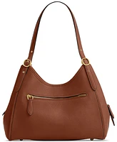 Coach Bella Medium Leather Shoulder Bag