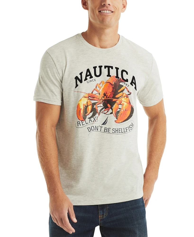 Nautica Men's Lob-Star Graphic T-Shirt