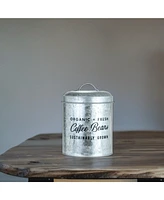 Amici Home Coffee Beans Galvanized Metal Canister