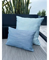 Anaya Home Bay View Blue Indoor Outdoor Pillow 16x16