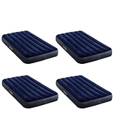 Intex Twin Size Downy Air Mattress Bed with Dura