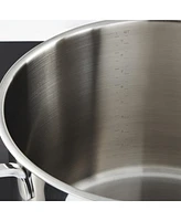 BergHOFF DiNA Helix 4pc Recycled 18/10 Stainless Steel Stockpot Set, Glass Lids