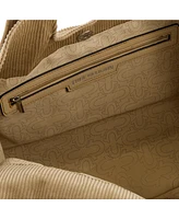 True Religion Horseshoe stitch Corduroy satchel.