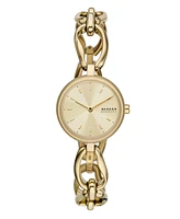 Skagen Women's Signatur Lille Quartz Two-Hand Gold Stainless Steel 26mm