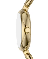 Skagen Women's Signatur Lille Quartz Two-Hand Gold Stainless Steel 26mm