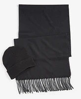 Club Room Men's Beanie & Scarf Set, Created for Macy's