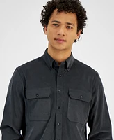 Michael Kors Men's Classic-Fit Micro-Cord Shirt