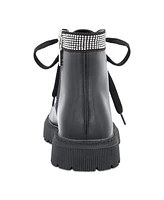 Dkny Little and Big Girls Ava Arlyn Combat Boot