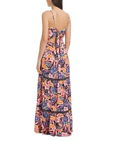 Red Carter Women's Tie Back Maxi Dress Cover-Up