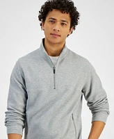 Michael Kors Men's Modern-Fit 1/4-Zip Terry Sweatshirt