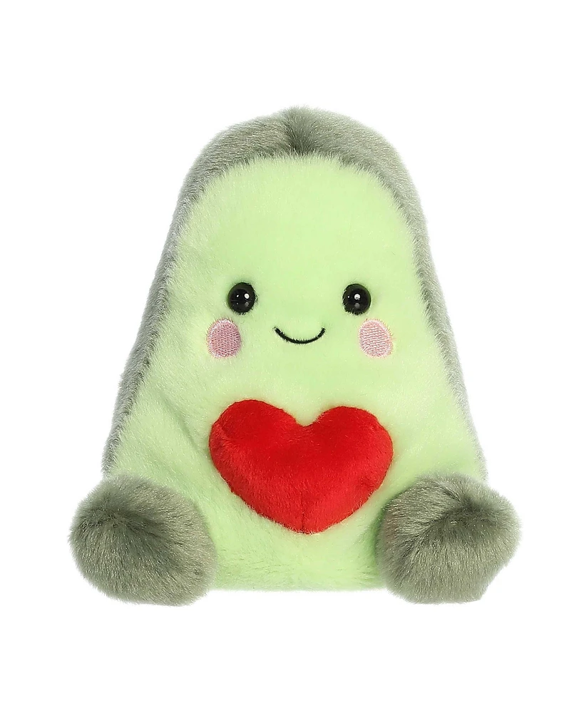 Aurora Mini Portia Heart-Ocado Palm Pals Adorable Plush Toy Green 5"