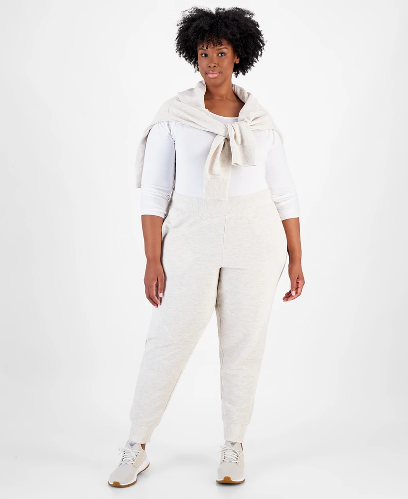 Id Ideology Plus Ottoman Jogger Pants, Created for Macy's