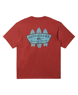 Quiksilver Waterman Men's Twinz Short Sleeve T-shirt