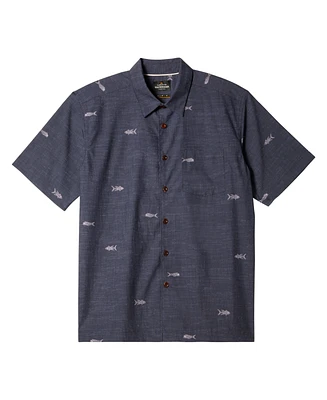 Quiksilver Waterman Men's Full House Short Sleeve Shirt