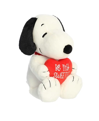 Aurora Medium Snoopy Be My Sweetie Peanuts Timeless Plush Toy White 11"