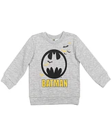 Dc Comics Toddler Boys Justice League Batman Sweatshirt and Pants Set to