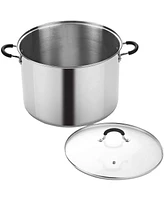 Cook N Home 12 Quart Stainless Steel Professional Stockpot Sauce Pot Induction Pot With Lid