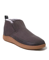 Dearfoams Men's Spencer Microsuede Bootie House Shoe Slipper Boot