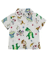 Disney Boys Polo Shirt and Twill Shorts Outfit Set to (2T - 10-12)